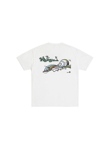 Flying Soul Dream Surf T-shirt_Off White - OLDMAL - Modalova