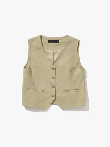 Standard Vest_Beige - PLAC - Modalova