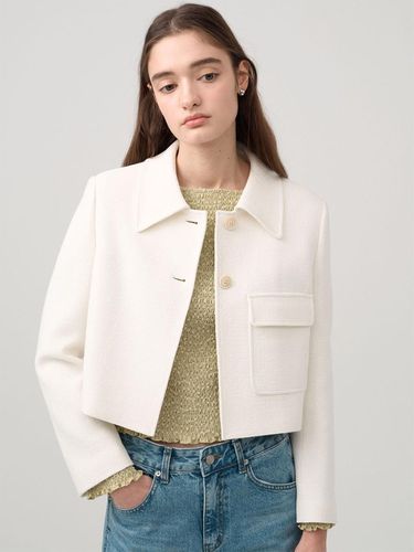 Mac Collar Crop Jacket - on&on - Modalova