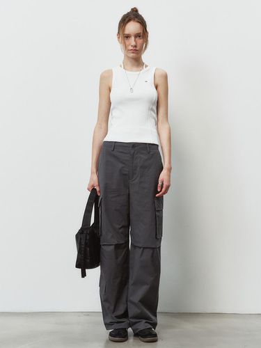 Wide Cargo Pants_Charcoal - PLAC - Modalova