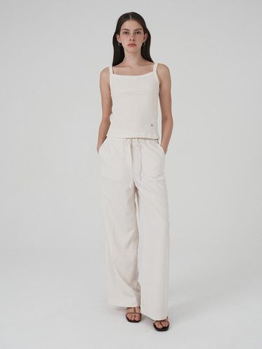 String Wide Banding Pants - on&on - Modalova