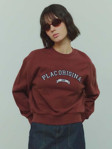 PLAC Original Logo Sweatshirt_Brown - PLAC - Modalova