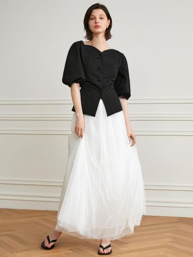 YY Versatile A-Line Tulle Skirt - yyiam - Modalova