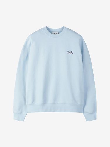 Round Logo Sweatshirt - LUV.M - Modalova