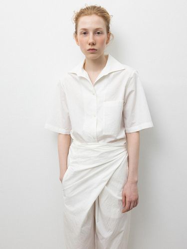 Crease Pocket Shirt_White - RRACE - Modalova