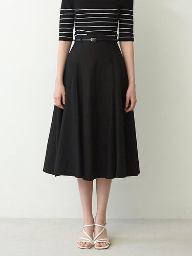 Summer Belt A-Line Flared Skirt - ZEROSTREET - Modalova