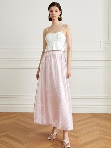 YY Moonlight Satin Long Skirt () - yyiam - Modalova