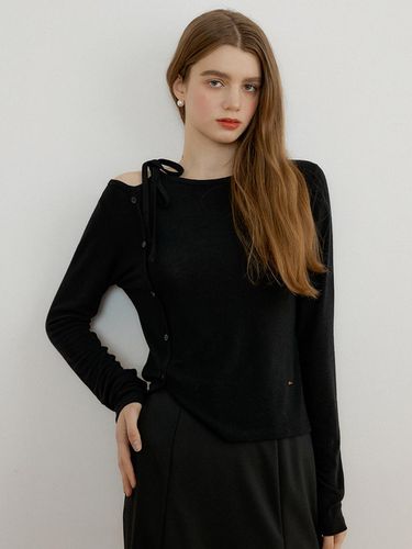 Re-side Ribbon Top_Black - REORG - Modalova