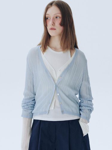 Summer Cardigan_Sky Blue - ahwe - Modalova