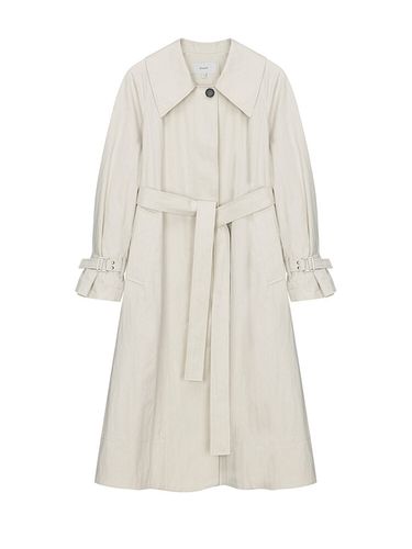 Big Collar Point Volume Sleeve Trench Coat - on&on - Modalova