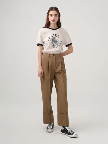 Turn-up Detail Pants - on&on - Modalova