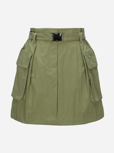 A Line Cargo Mini Skirt - toinq - Modalova