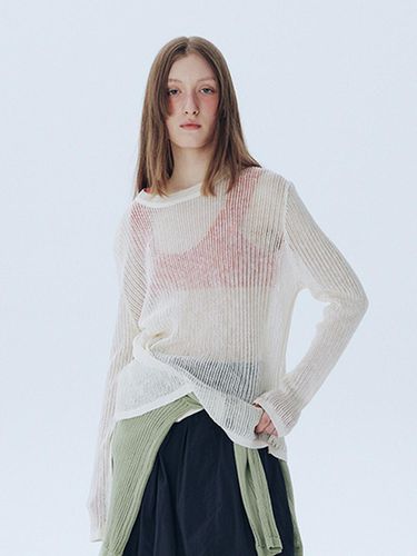 Open-Work Summer Sweater - ahwe - Modalova