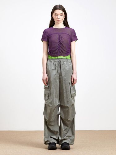 Cargo Parachute Pants - toinq - Modalova