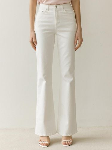 Draw Slim Denim Pants_White - REORG - Modalova