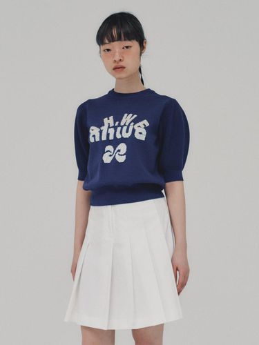 Logo Sweater_Navy - ahwe - Modalova