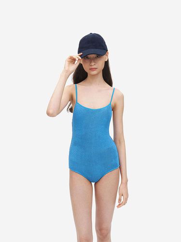 Azure Nilda Maillot Swimsuit _ Blue - COURRI - Modalova