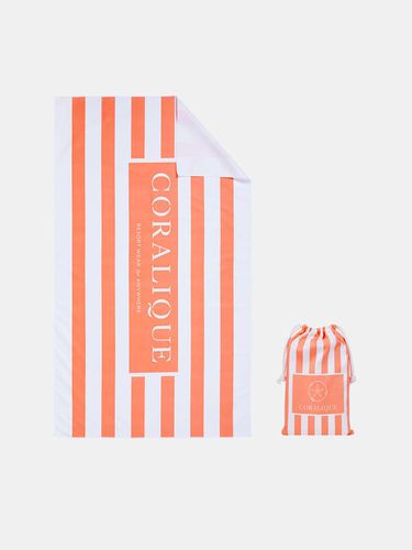 Stripe Beach Towel - CORALIQUE - Modalova