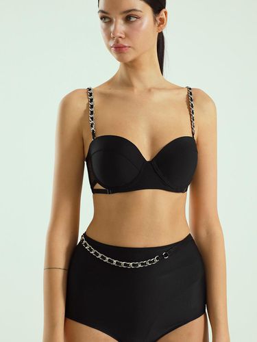 Chain Basic Half Cup Bikini Bra () - VINAJ - Modalova