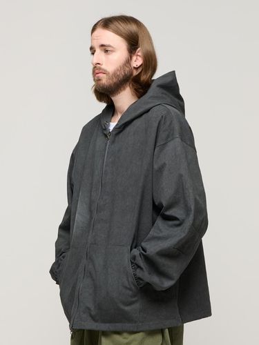 CB 2 Way Hooded Jacket_Charcoal - CARGOBROS - Modalova