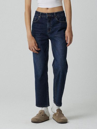 CARAMENS Slim Straight Fit Crop Denim Pants - MAGOODGAN - Modalova