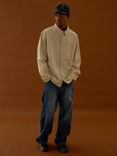 RAIVER Cotton Twill Oversized Shirt - MAGOODGAN - Modalova