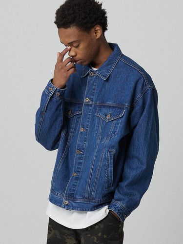 TRUCKER Original Oversized Denim Jacket - MAGOODGAN - Modalova