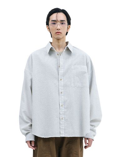 VT Stripe Shirt_Light Beige - BIG UNION - Modalova