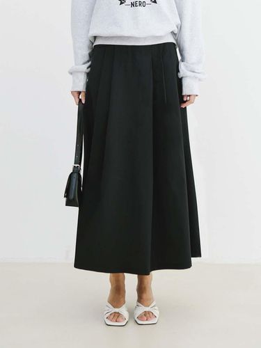 A Line Pocket Skirt_Black - PLUNASTUDIO - Modalova