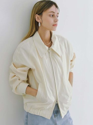 Natural Cotton Blouson - PLUNASTUDIO - Modalova