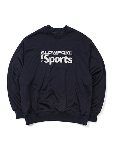 Jersey Sweatshirt - Navy - Slowpoke - Modalova