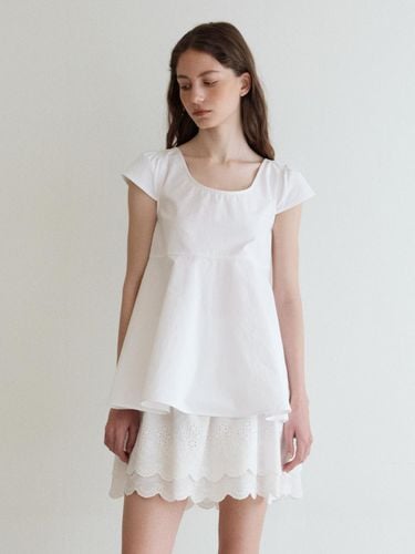 Lilie Blouse_White - SPRING CROCUS - Modalova