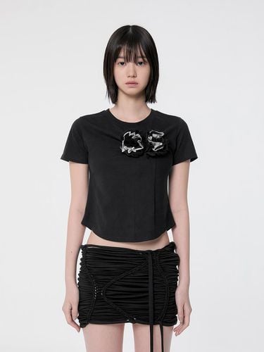 Blooming T-Shirt_Black - FLARE UP - Modalova