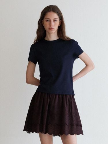 Basic T-Shirt_Navy - SPRING CROCUS - Modalova