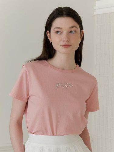 Dotted Yuppe T-Shirt_Pink - YUPPE - Modalova