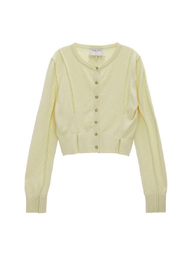 Pintuck Point Knit Cardigan - Matin Kim - Modalova