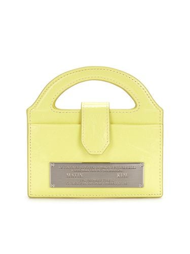 Handle Accordion Chain Wallet_Light Yellow - Matin Kim - Modalova