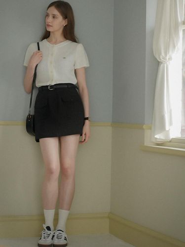 Pocket Cotton Skirt - Black - KNOWN BETTER - Modalova