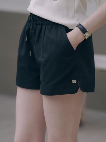 Daily Cotton Banded Shorts - Black - KNOWN BETTER - Modalova