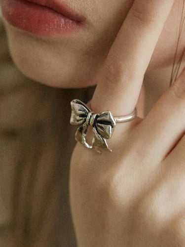 Silver 925] Ribbon Draping Ring - VVV - Modalova