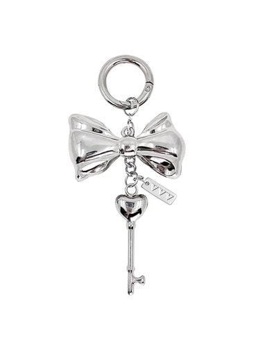 Big Ribbon Heart Key Surgical Keyring - VVV - Modalova