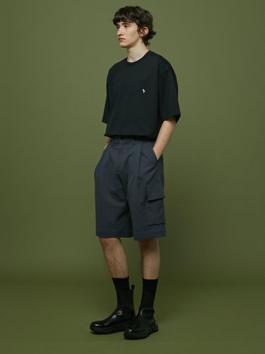 Minimal Elastic Band Work Cargo Shorts - evener - Modalova