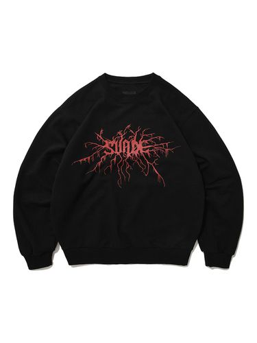 Branch Suade Crewneck Top_Black - SUADE - Modalova