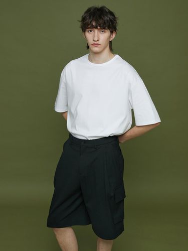 Minimal Elastic Band Work Cargo Shorts - evener - Modalova