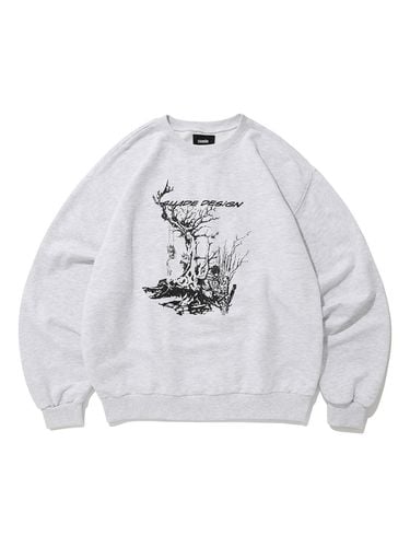 Forest Crewneck Top_Melange Gray - SUADE - Modalova