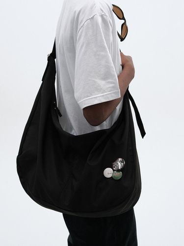 Halfmoon Cross Bag_Black - SUADE - Modalova