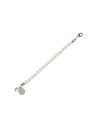 Mini Pearl Handle Strap_White - vunque - Modalova