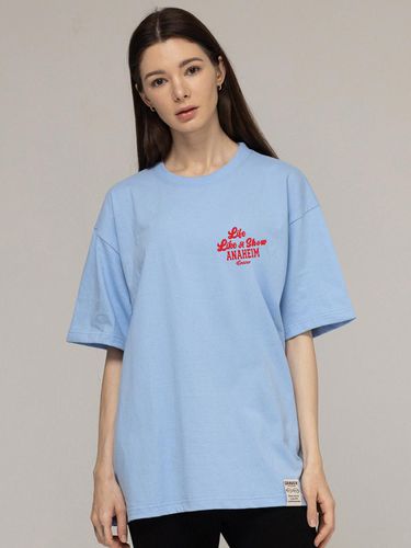 Multi Logo T-shirt_Sky Blue - GRAVER - Modalova