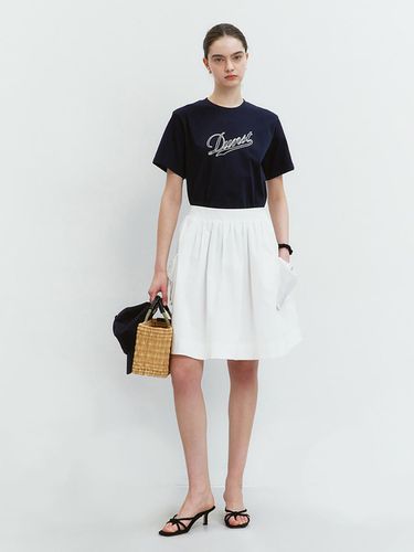 Cargo Full Skirt_White - Dunst for WOMEN - Modalova