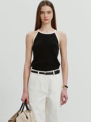 Halter Neck Sleeveless Knit Top - Dunst for WOMEN - Modalova